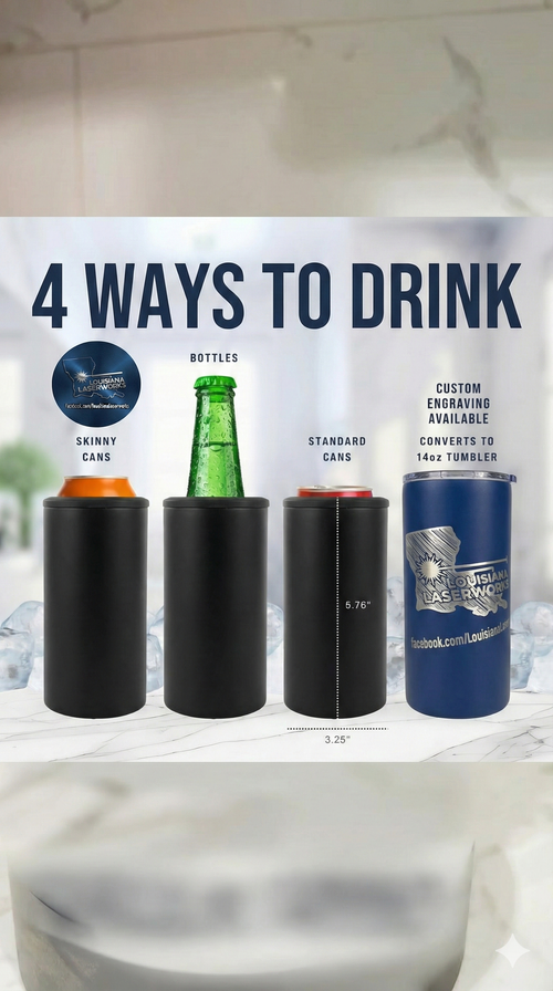 Custom 5-in-1 Can Koozie